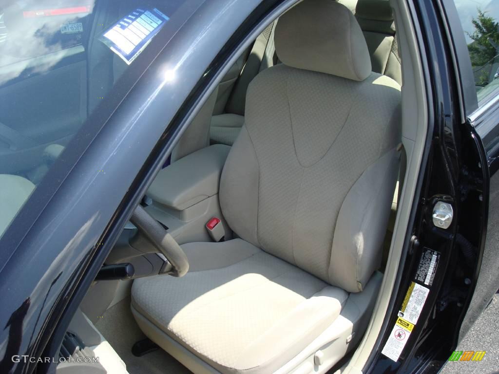 2007 Camry LE - Black / Bisque photo #16