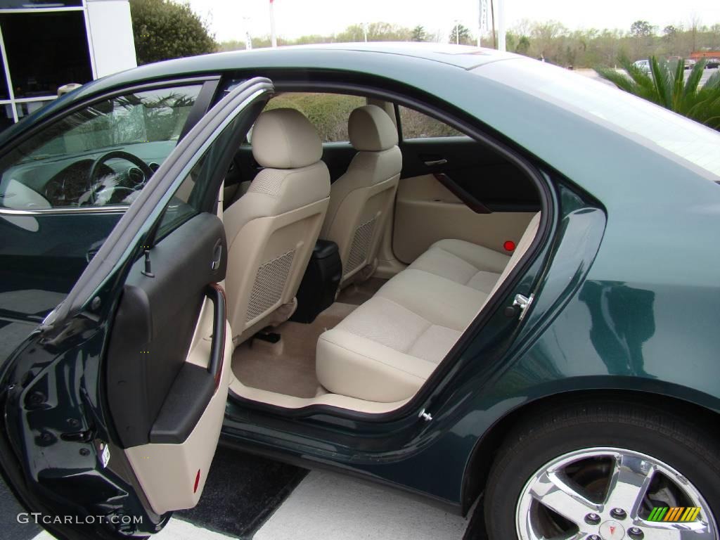 2007 G6 GT Sedan - Emerald Green Metallic / Light Taupe photo #10