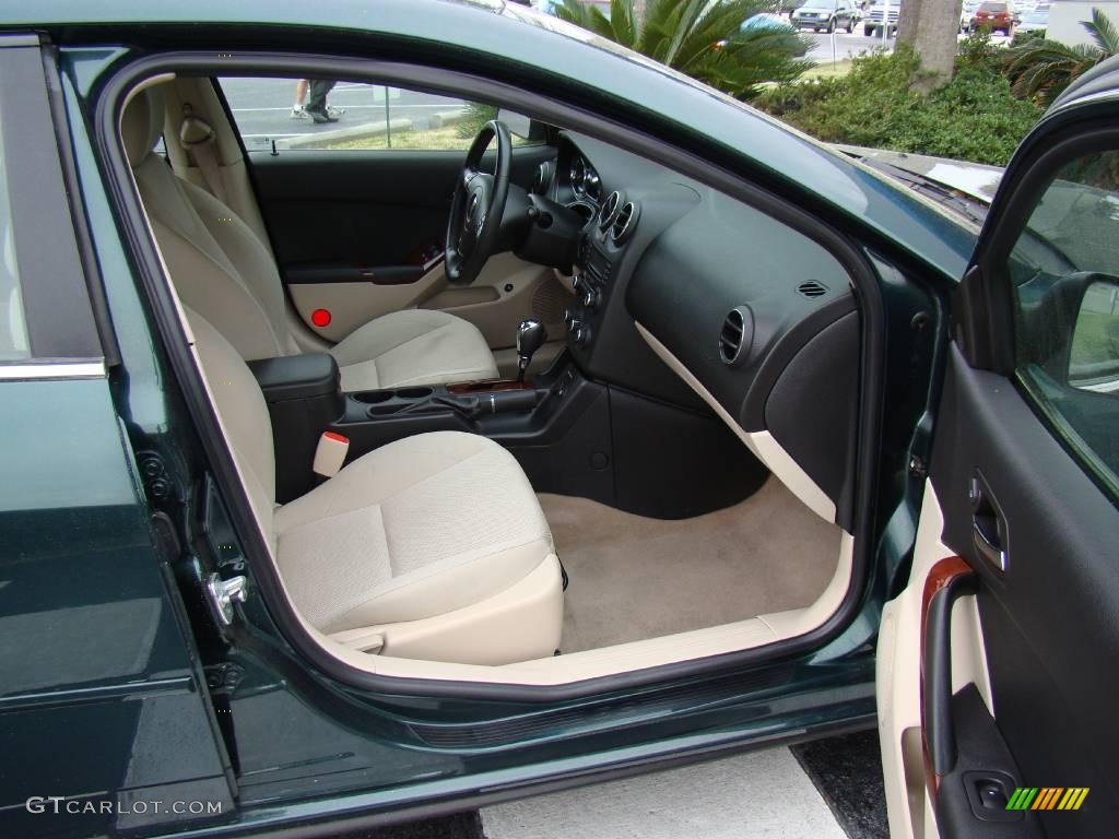 2007 G6 GT Sedan - Emerald Green Metallic / Light Taupe photo #11