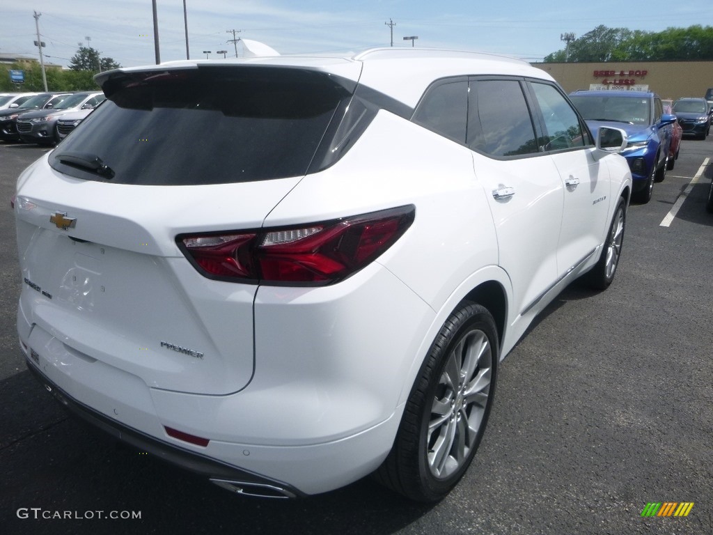 2019 Blazer Premier AWD - Summit White / Jet Black/­Maple Sugar photo #5