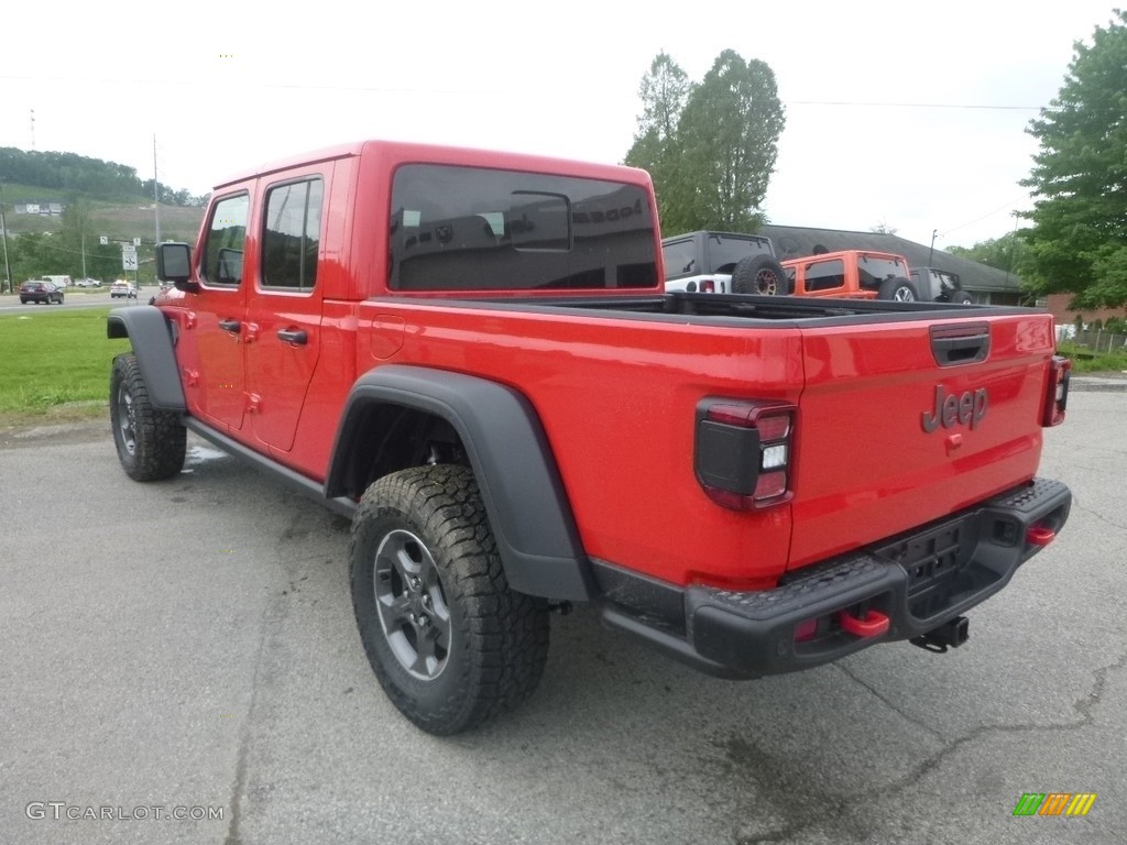 2020 Gladiator Rubicon 4x4 - Firecracker Red / Black photo #3