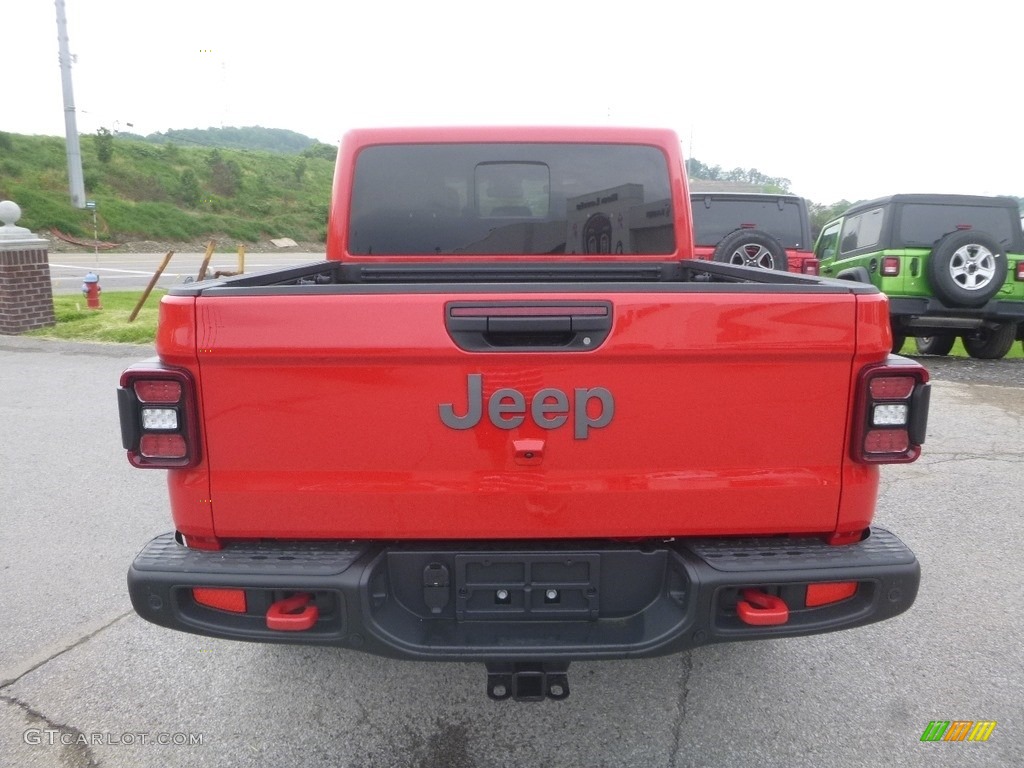 2020 Gladiator Rubicon 4x4 - Firecracker Red / Black photo #4