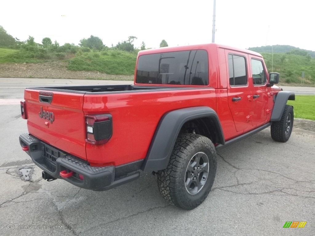 2020 Gladiator Rubicon 4x4 - Firecracker Red / Black photo #5