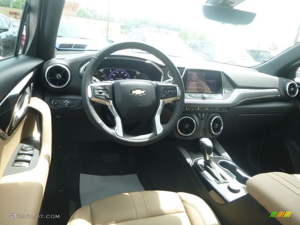 2019 Chevrolet Blazer Premier AWD Jet Black/­Maple Sugar Dashboard Photo #133512345
