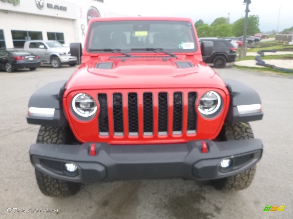 2020 Gladiator Rubicon 4x4 - Firecracker Red / Black photo #12