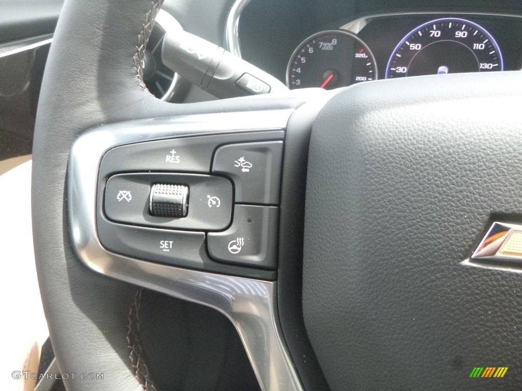 2019 Chevrolet Blazer Premier AWD Jet Black/­Maple Sugar Steering Wheel Photo #133512489