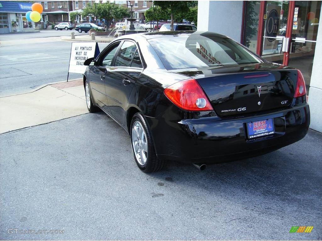 2008 G6 GT Sedan - Black / Ebony Black photo #4