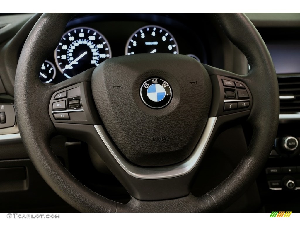 2016 X3 xDrive28i - Space Grey Metallic / Black photo #6