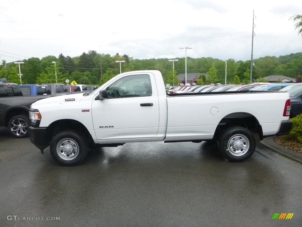 Bright White 2019 Ram 2500 Tradesman Regular Cab 4x4 Exterior Photo #133512652