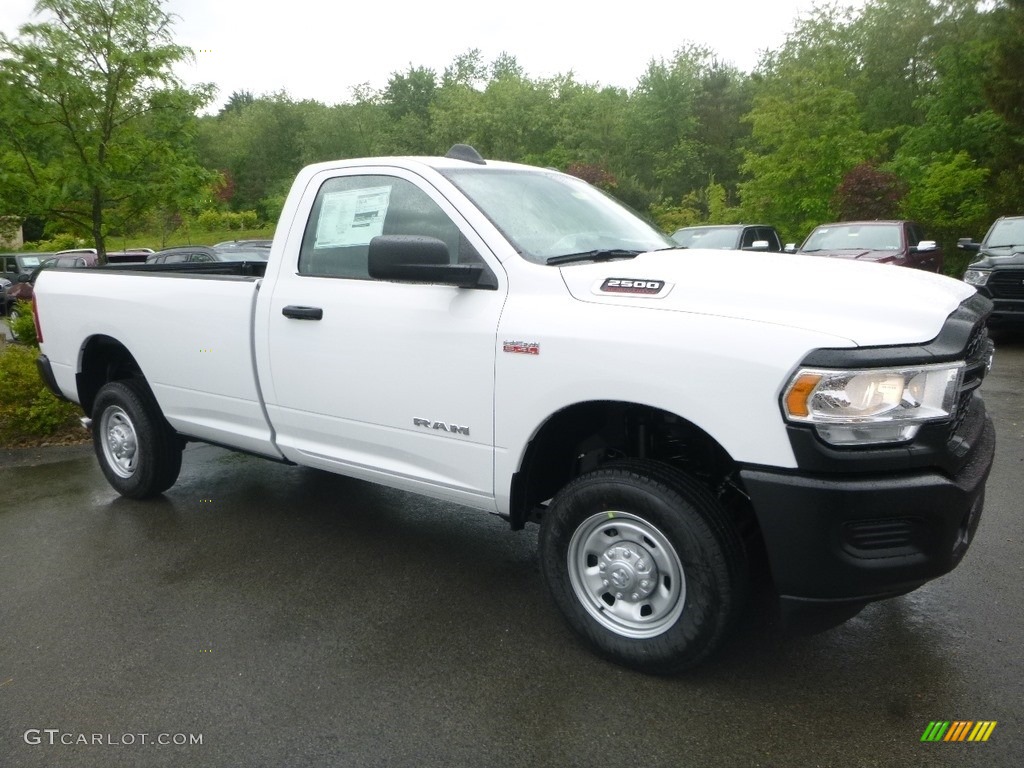 Bright White 2019 Ram 2500 Tradesman Regular Cab 4x4 Exterior Photo #133512771