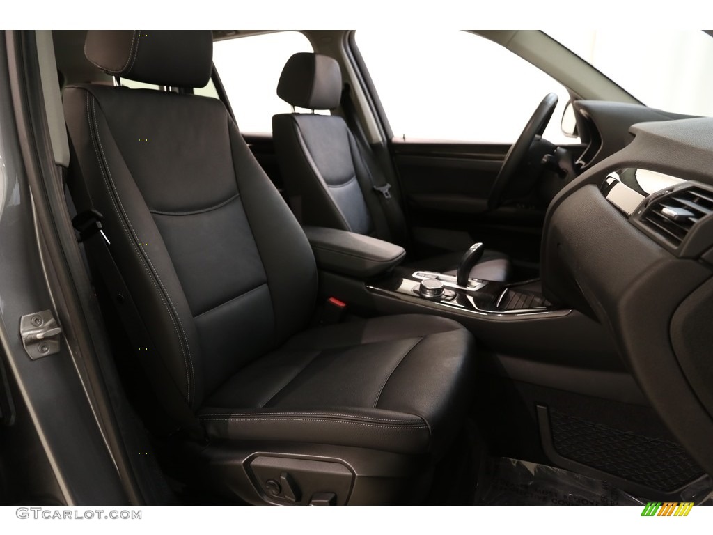 2016 X3 xDrive28i - Space Grey Metallic / Black photo #18