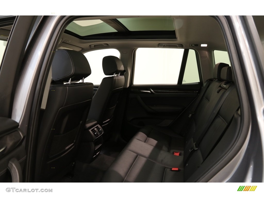 2016 X3 xDrive28i - Space Grey Metallic / Black photo #20