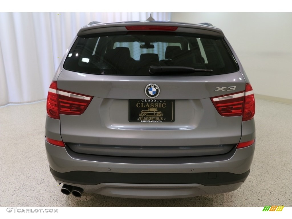 2016 X3 xDrive28i - Space Grey Metallic / Black photo #23