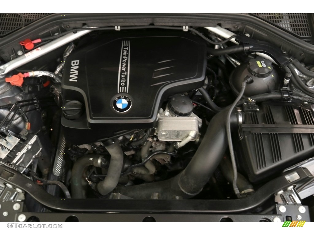 2016 X3 xDrive28i - Space Grey Metallic / Black photo #24