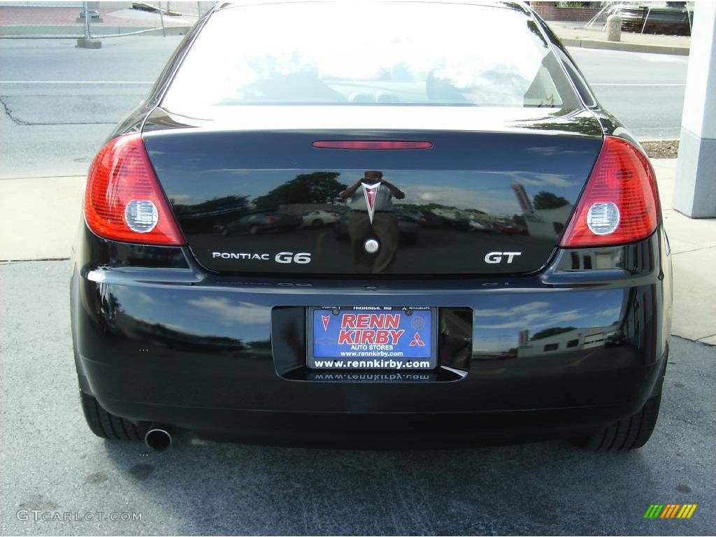 2008 G6 GT Sedan - Black / Ebony Black photo #7