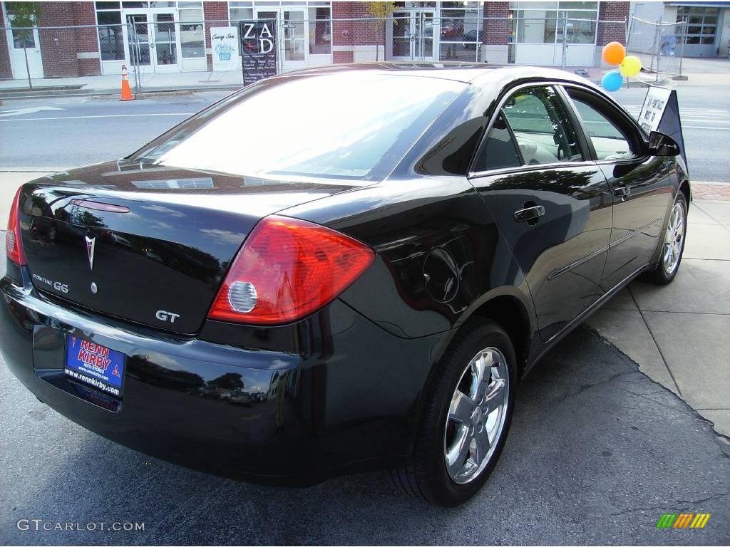 2008 G6 GT Sedan - Black / Ebony Black photo #9