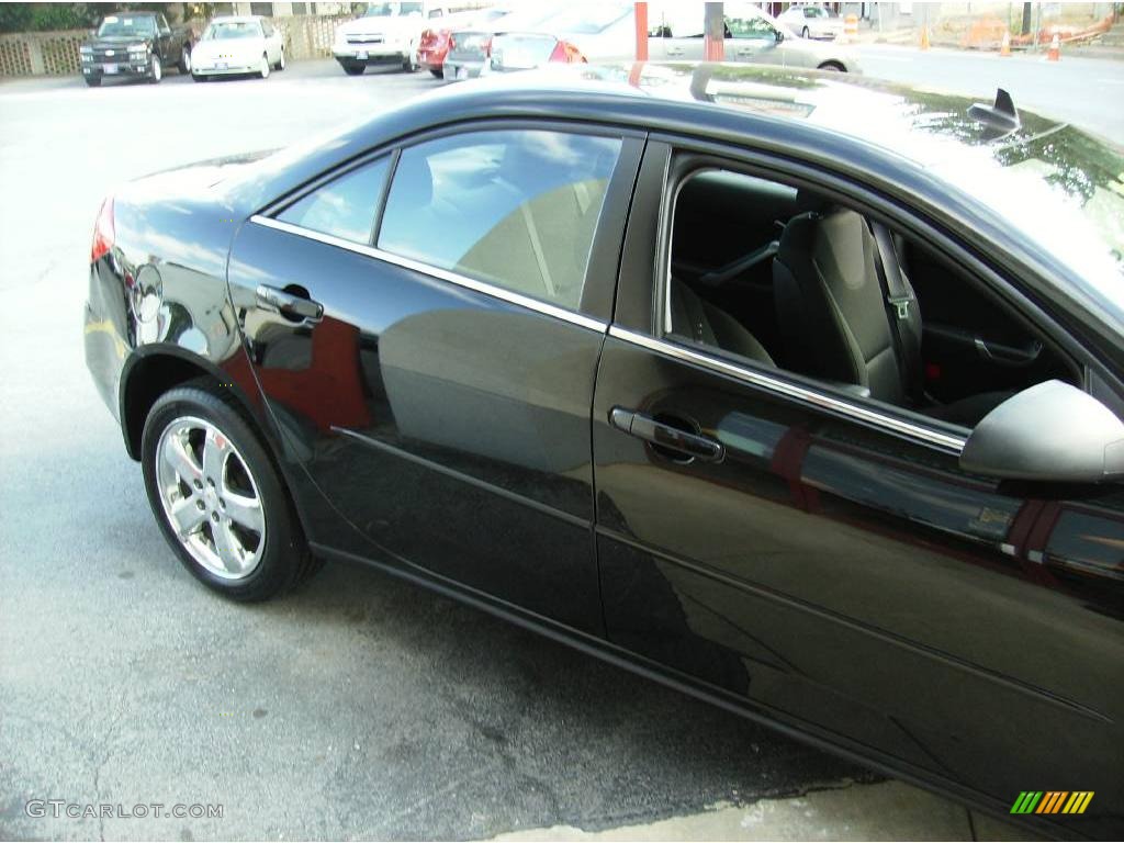 2008 G6 GT Sedan - Black / Ebony Black photo #11