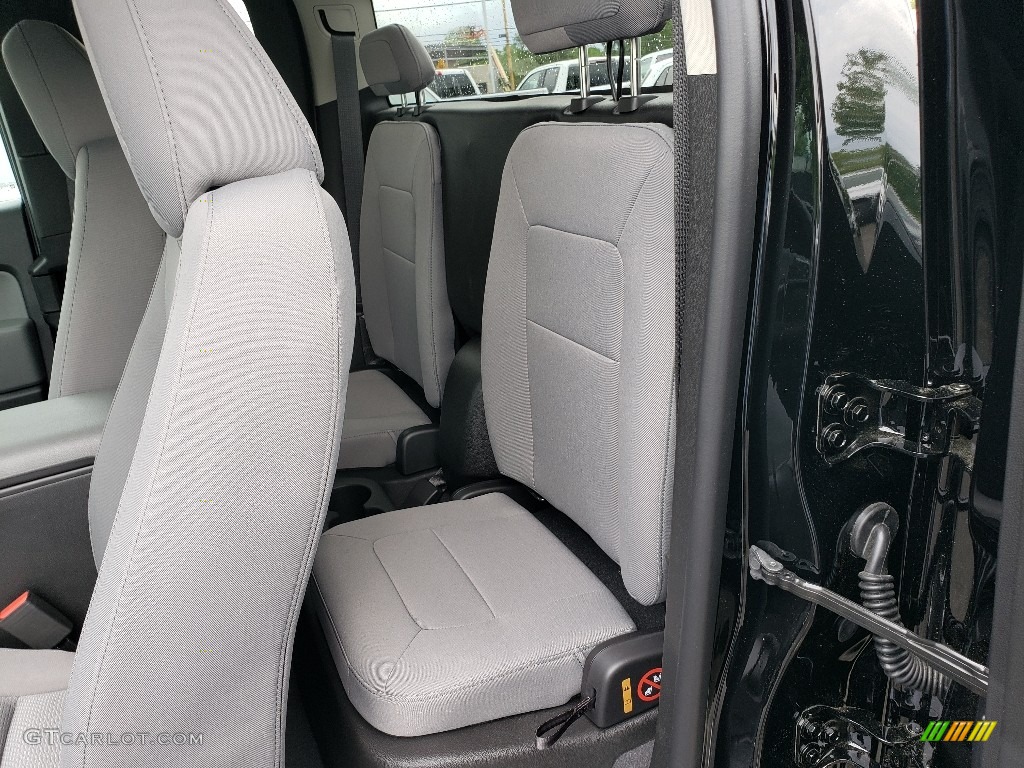 Jet Black/Dark Ash Interior 2019 Chevrolet Colorado WT Extended Cab Photo #133514754