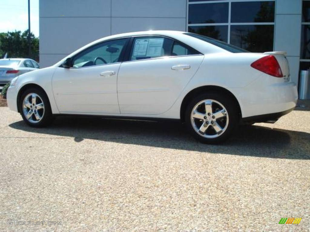 2008 G6 GT Sedan - Ivory White / Ebony Black photo #3