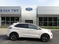 White Platinum 2016 Ford Edge Sport AWD