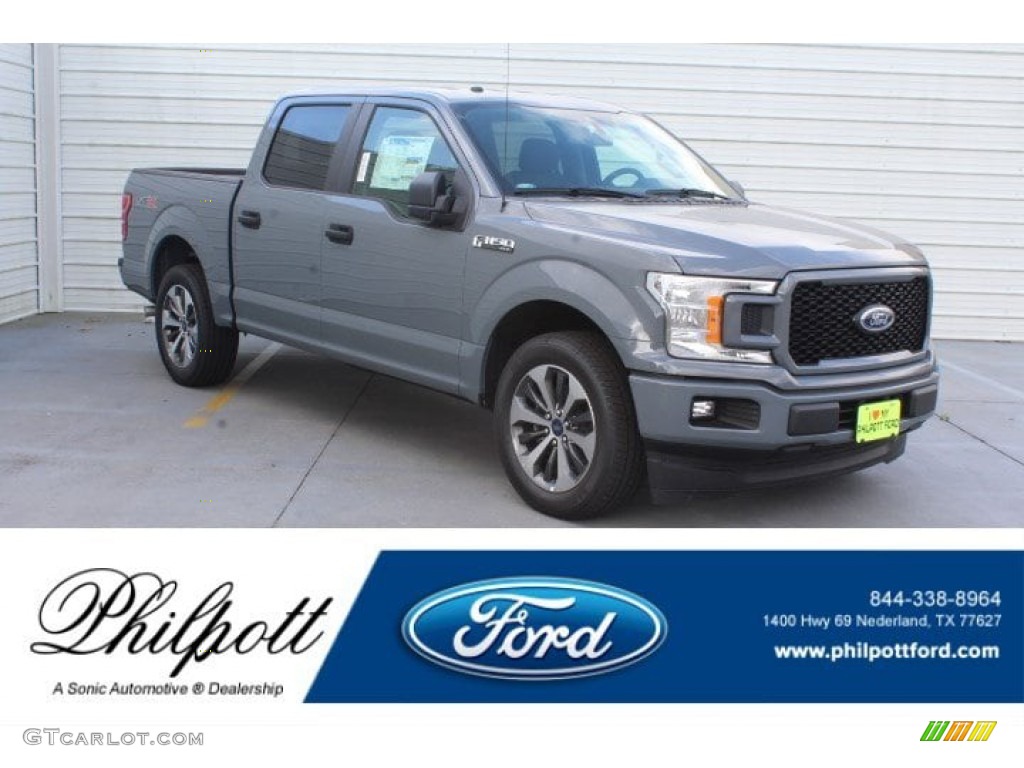 2019 F150 STX SuperCrew - Abyss Gray / Black photo #1