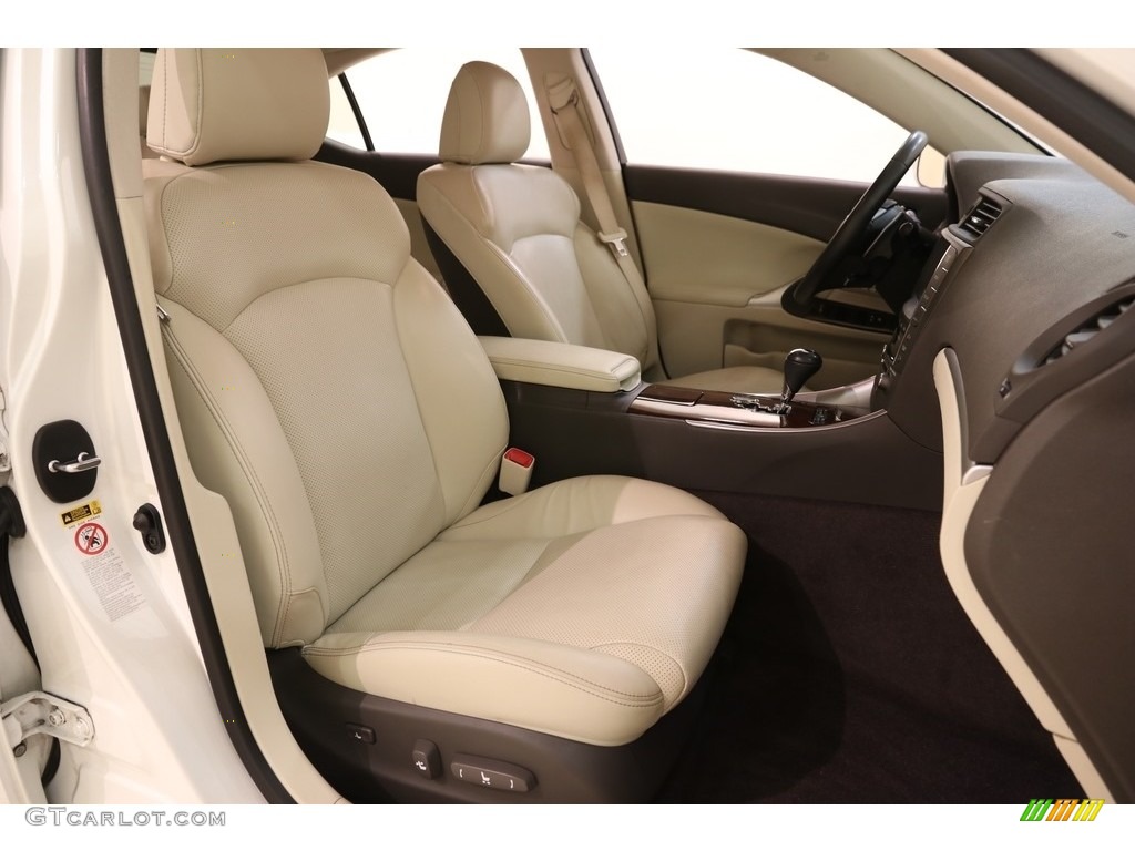 2013 IS 250 AWD - Starfire White Pearl / Ecru photo #20