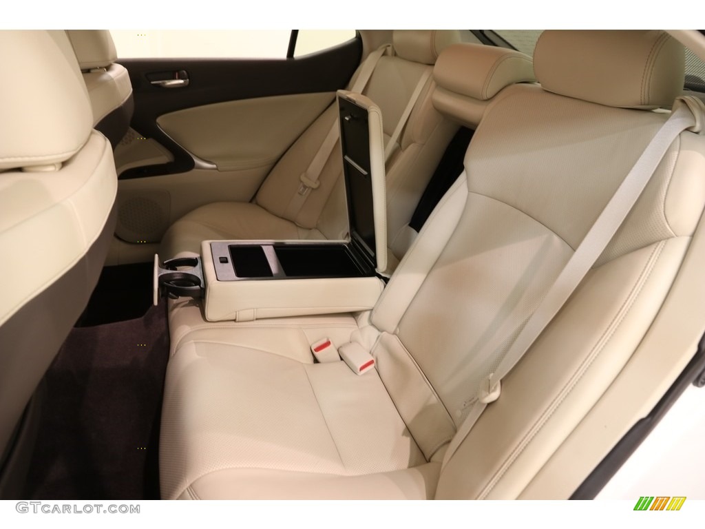 2013 IS 250 AWD - Starfire White Pearl / Ecru photo #23