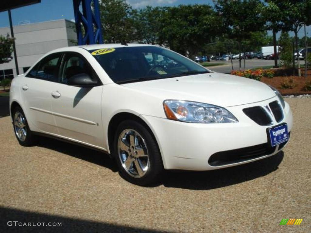 2008 G6 GT Sedan - Ivory White / Ebony Black photo #6
