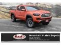 Inferno Orange 2017 Toyota Tacoma TRD Off Road Double Cab 4x4