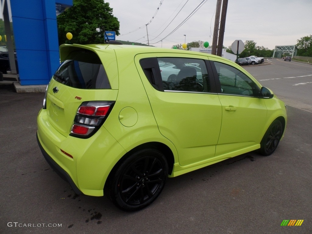 2019 Sonic Premier Hatchback - Shock / Jet Black photo #7