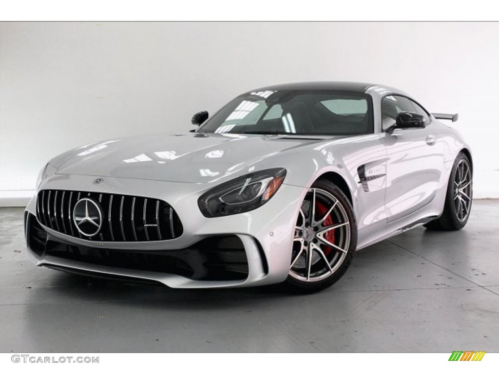 Iridium Silver Metallic 2018 Mercedes-Benz AMG GT R Coupe Exterior Photo #133518780