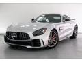 Iridium Silver Metallic 2018 Mercedes-Benz AMG GT R Coupe Exterior