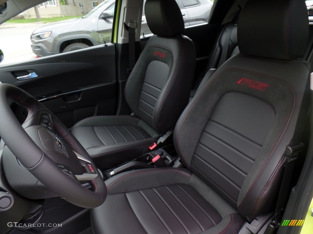 2019 Chevrolet Sonic Premier Hatchback Front Seat Photos