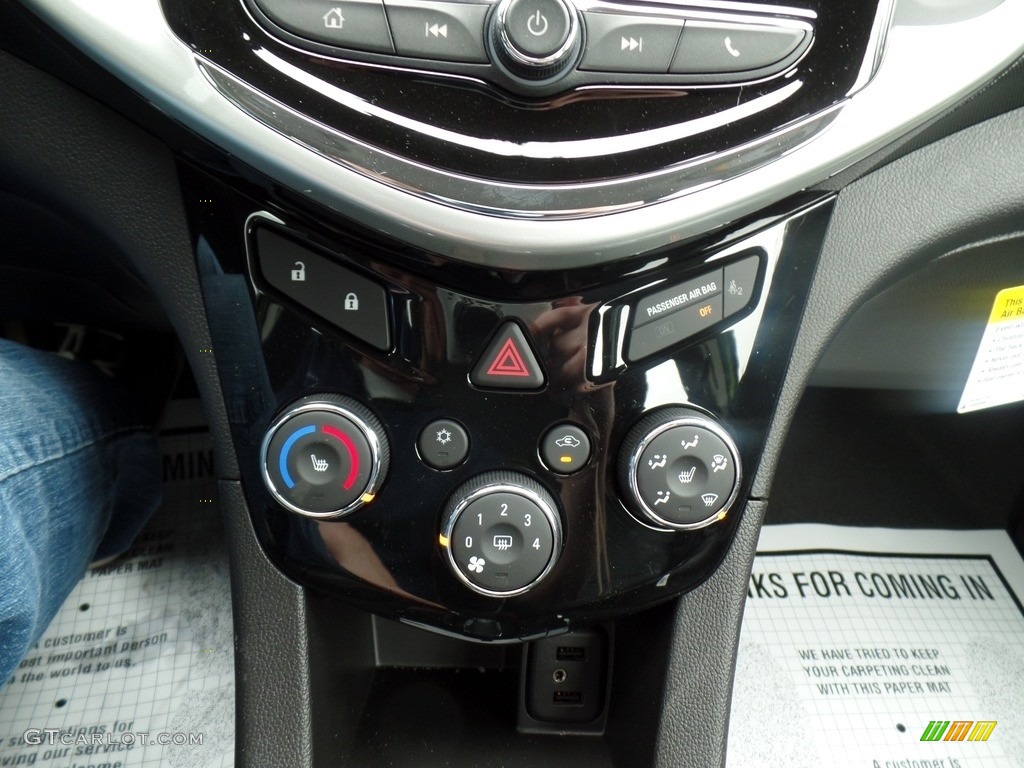 2019 Sonic Premier Hatchback - Shock / Jet Black photo #31