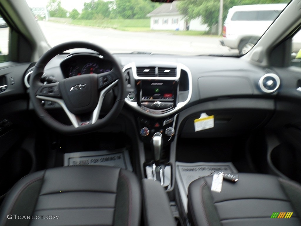 2019 Sonic Premier Hatchback - Shock / Jet Black photo #35