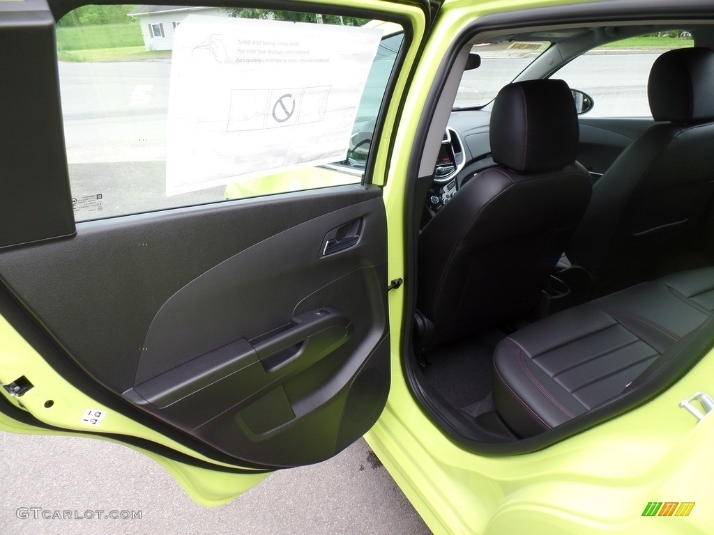 2019 Sonic Premier Hatchback - Shock / Jet Black photo #36