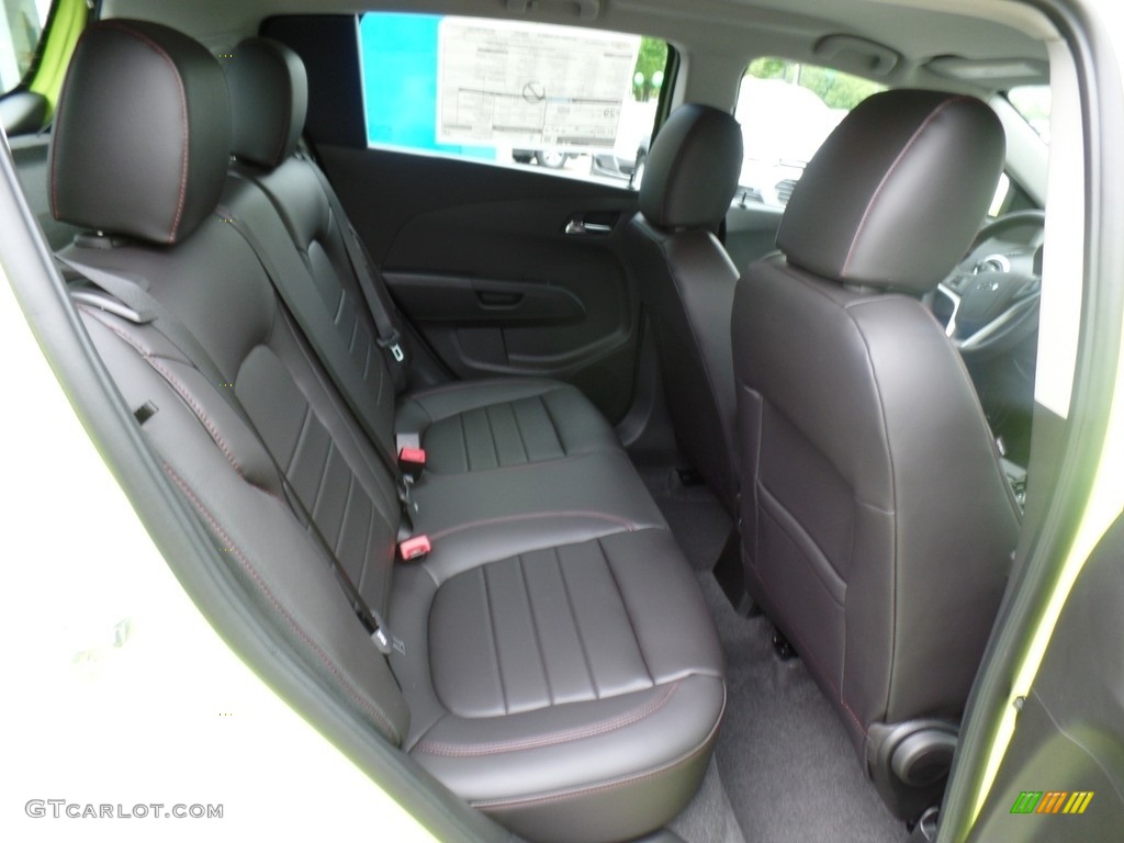 2019 Chevrolet Sonic Premier Hatchback Rear Seat Photo #133519467