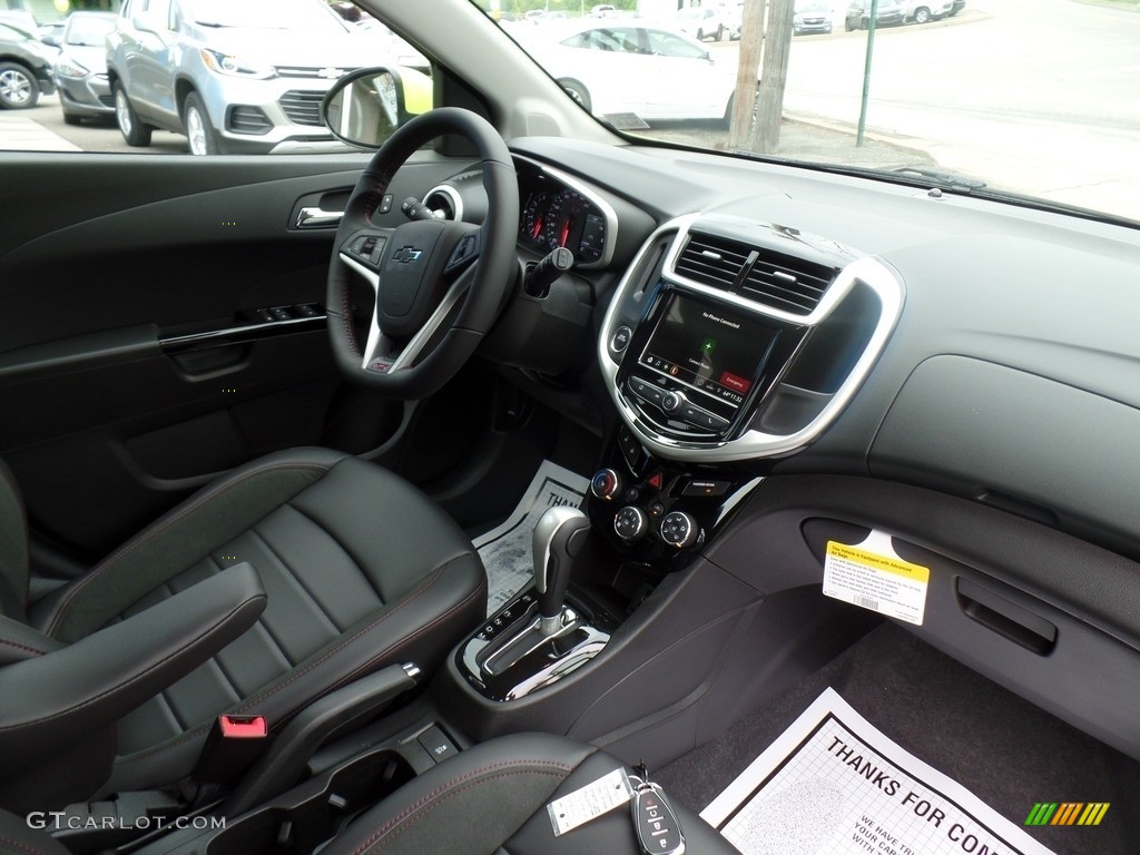 2019 Sonic Premier Hatchback - Shock / Jet Black photo #43