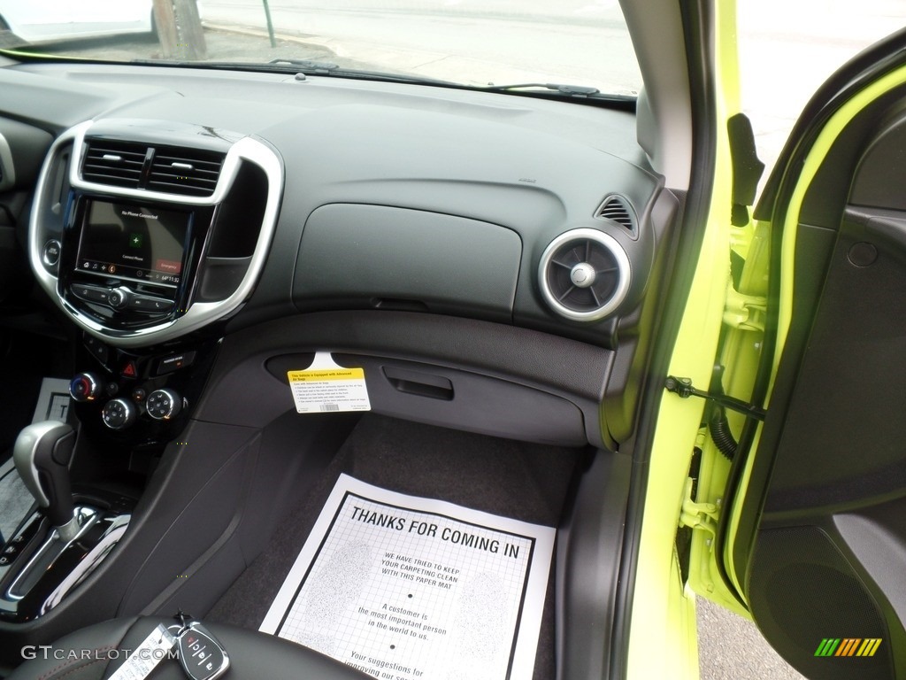 2019 Sonic Premier Hatchback - Shock / Jet Black photo #44
