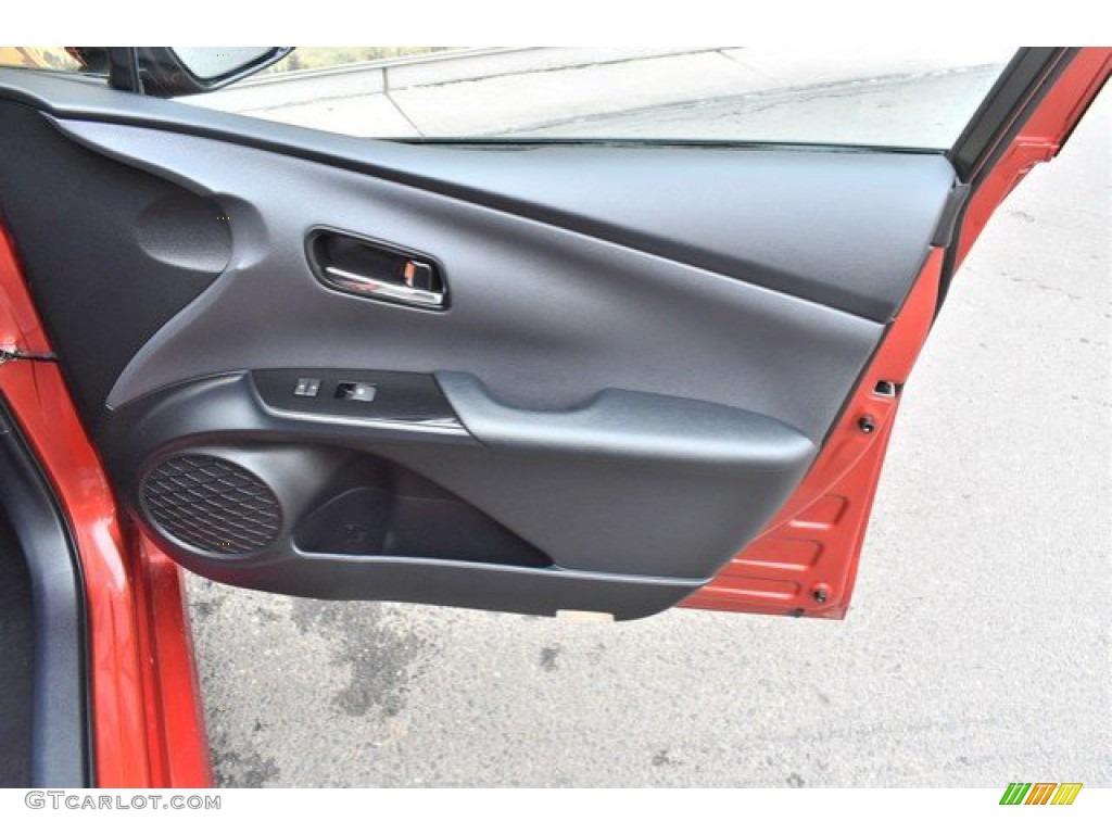 2016 Prius Four - Hypersonic Red / Black photo #26