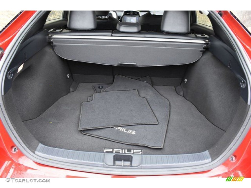 2016 Prius Four - Hypersonic Red / Black photo #27