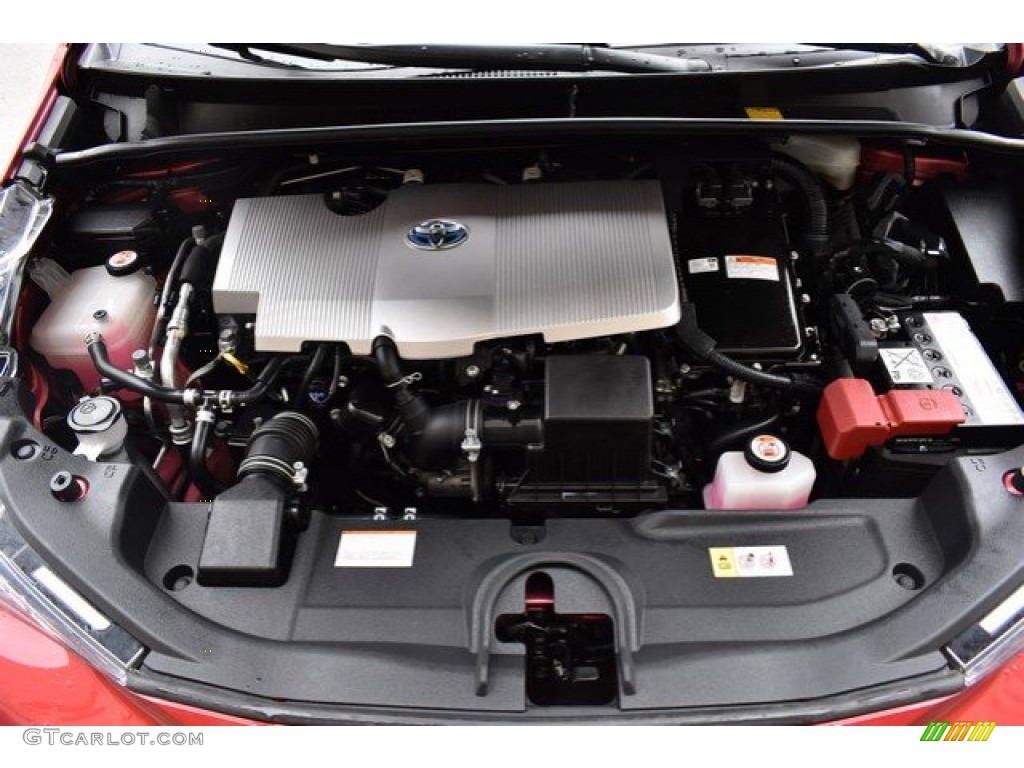2016 Prius Four - Hypersonic Red / Black photo #28
