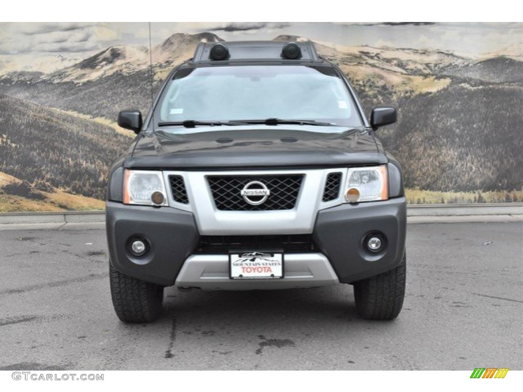 2012 Xterra Pro-4X 4x4 - Night Armor / Pro 4X Gray/Steel photo #4