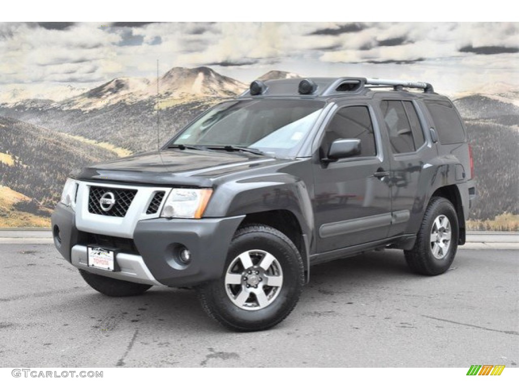 2012 Xterra Pro-4X 4x4 - Night Armor / Pro 4X Gray/Steel photo #5