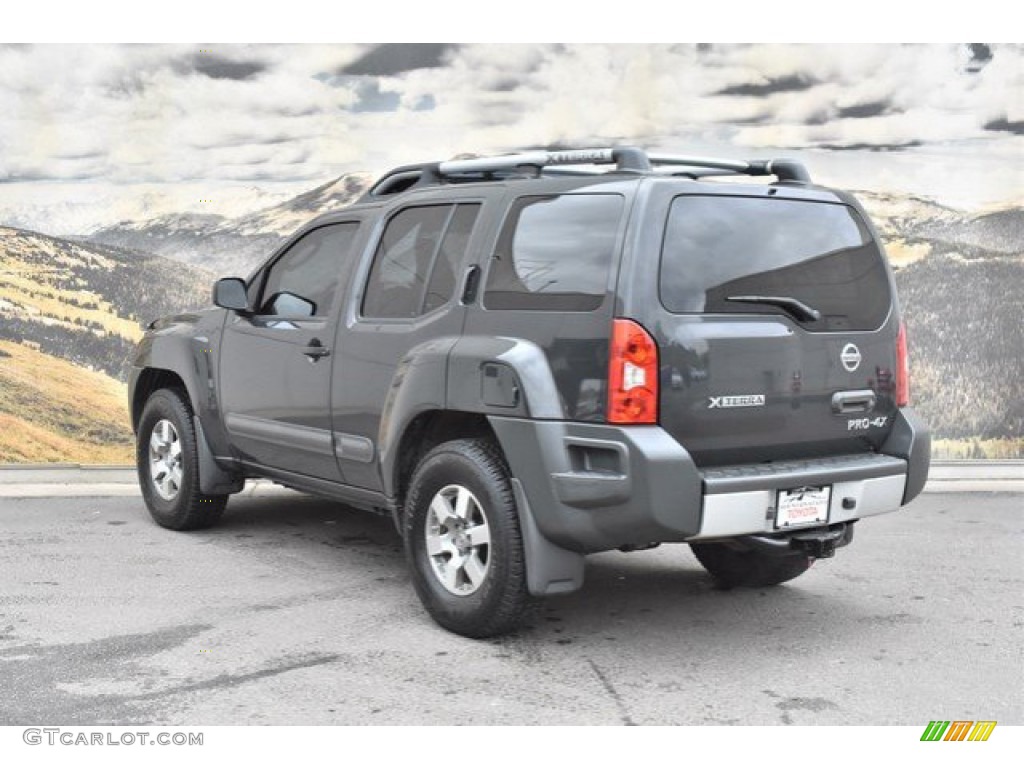 2012 Xterra Pro-4X 4x4 - Night Armor / Pro 4X Gray/Steel photo #7