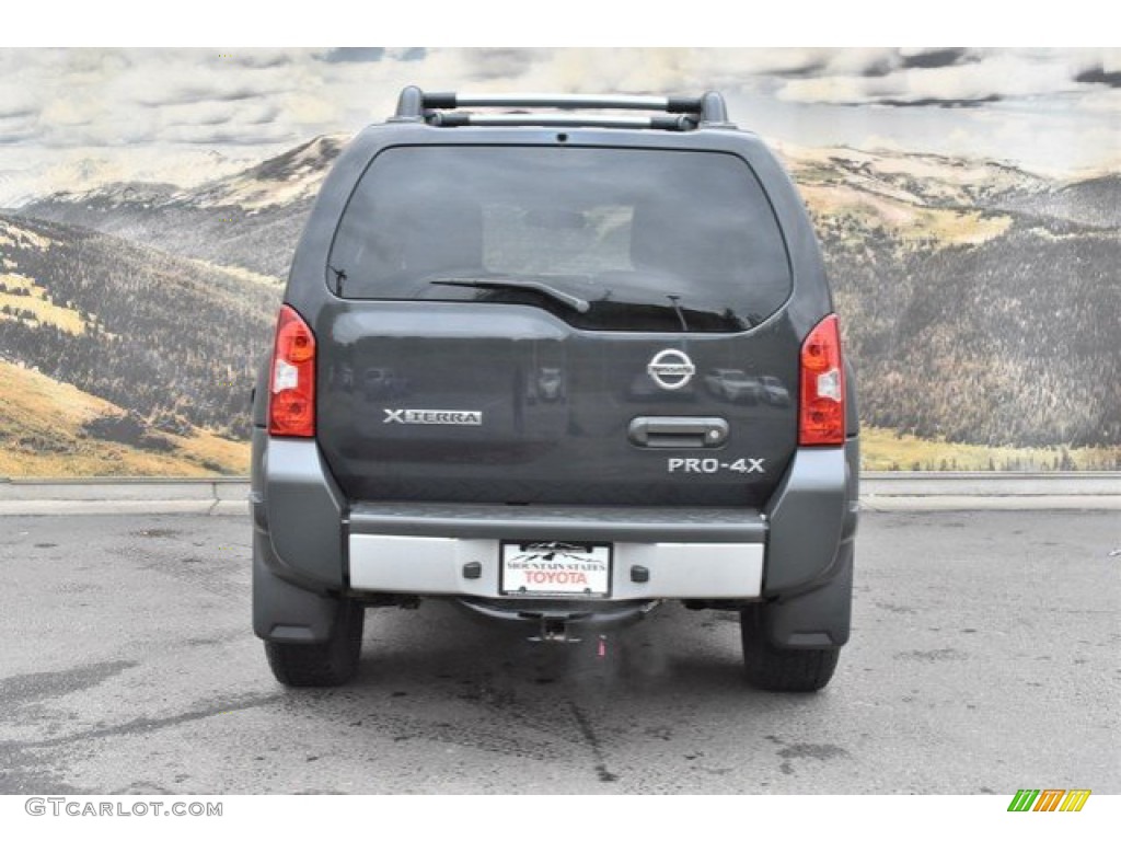 2012 Xterra Pro-4X 4x4 - Night Armor / Pro 4X Gray/Steel photo #8