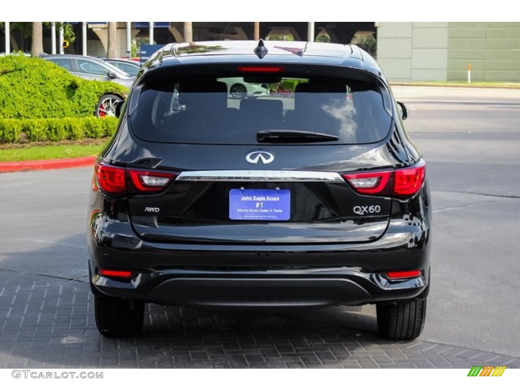 2019 QX60 Luxe AWD - Imperial Black / Graphite photo #6