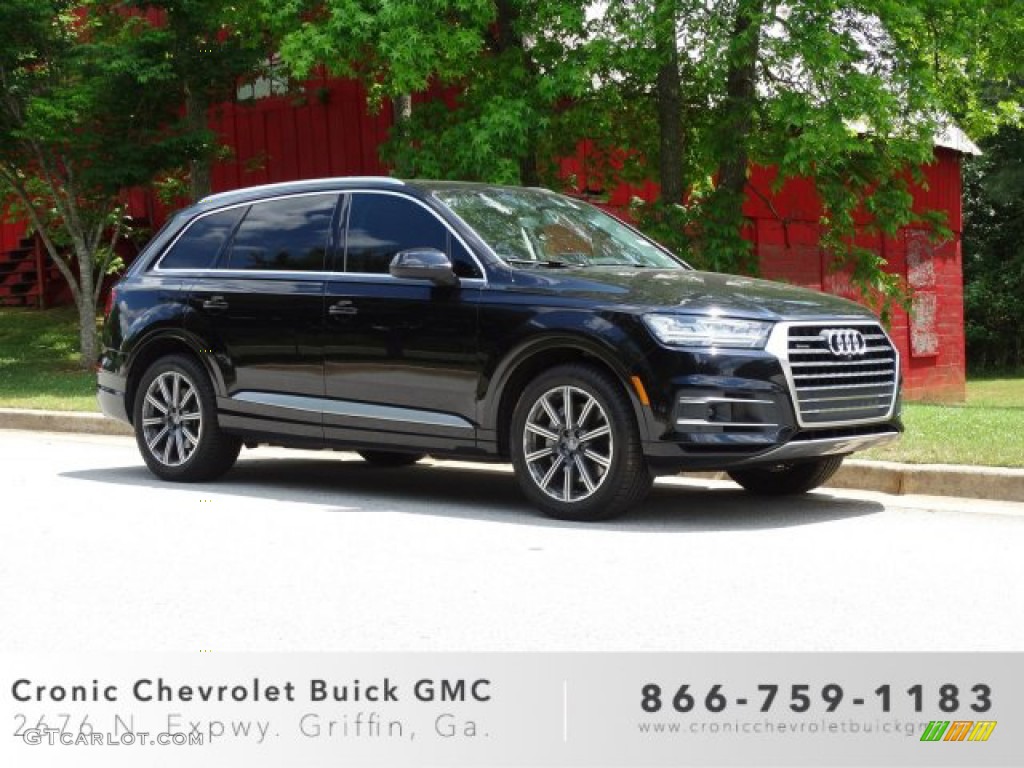 2017 Q7 3.0T quattro Premium Plus - Orca Black Metallic / Black photo #1