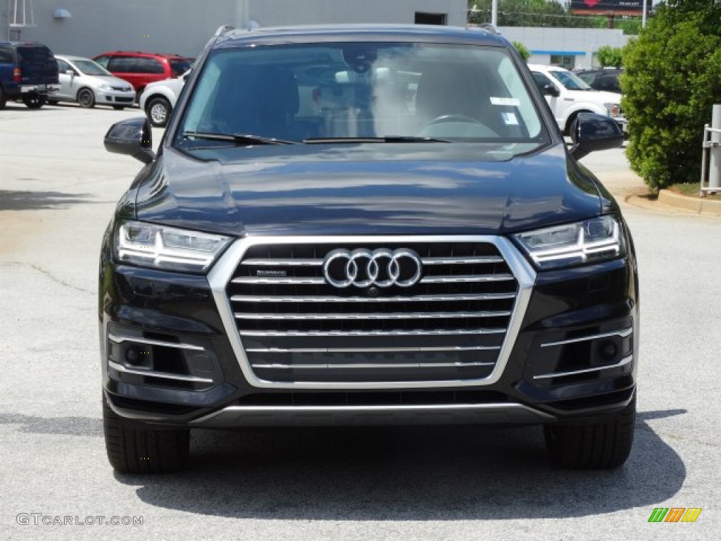 2017 Q7 3.0T quattro Premium Plus - Orca Black Metallic / Black photo #4