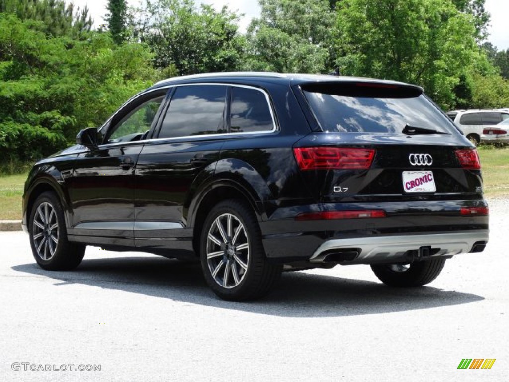 2017 Q7 3.0T quattro Premium Plus - Orca Black Metallic / Black photo #6